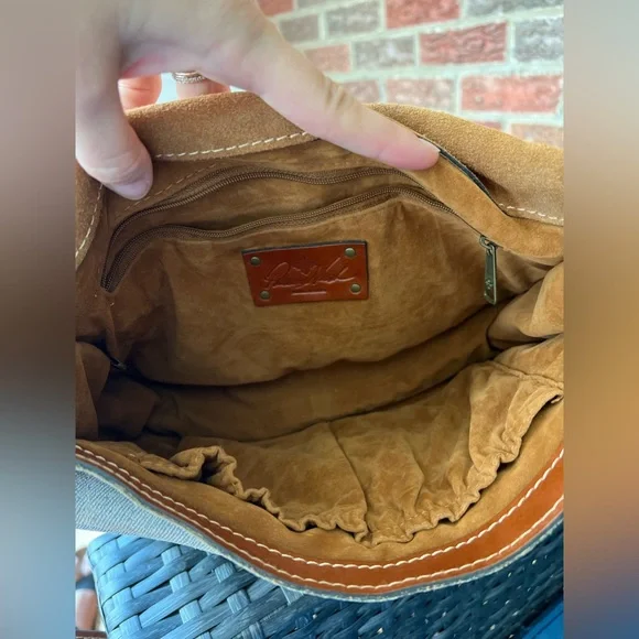 PATRICIA NASH Cross Stitch Positano Floral Saddle Bag - Picture 7 of 16